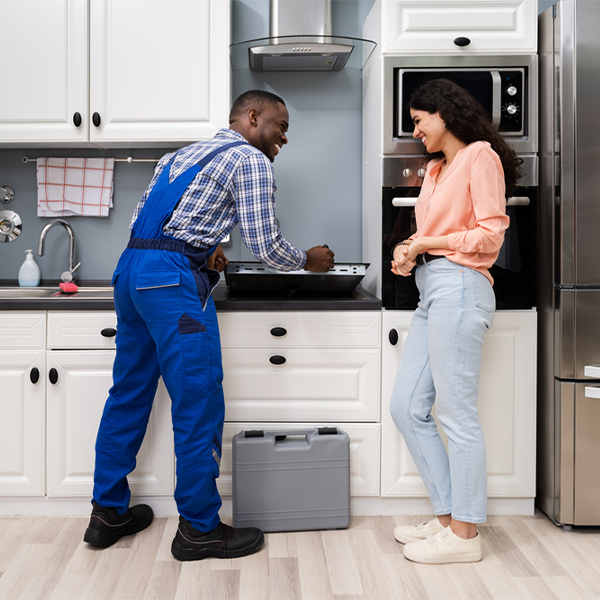 can you provide an estimate for cooktop repair before beginning any work in Blue Ridge TX